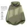 Xuezhongfei Men's Fleece-Lined Heavyweight Hooded Sweatshirt