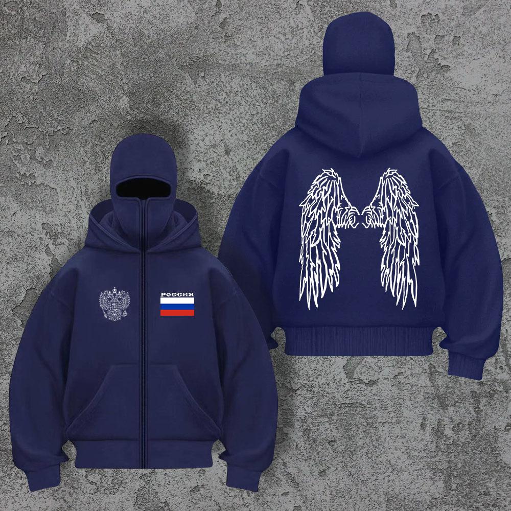 European and American Fashion Hoodies, Hoodies, Men's and Women's Tops, Trendy Long Sleeves, Autumn and Winter Men's and Women's Cardigans