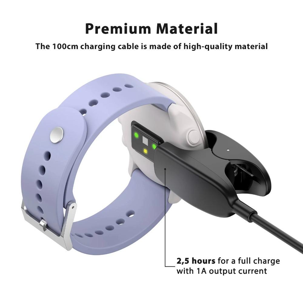 1M USB Charger Cable Dock Charger For Suunto 5 Peak/Ambit 1 2 3/Suunto Core/Suunto 3 Fitness/Traverse/Kailash Charging Cable