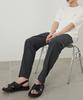 210EDIT Men'S Cool Silky Cinnabar Semi-Wide Slacks_Ze2Pt120_Sgr