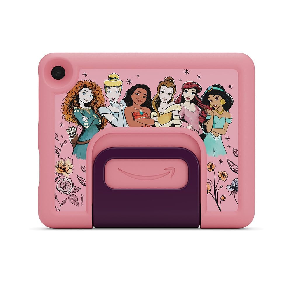 Amazon Fire HD 8 Modelo Infantil Princesa Disney 3GB Idades 3 e acima Milhares de conteúdos disponíveis por um ano (8 polegadas) / RAM, crianças'