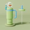 Whale Thermos Straw Cup for Kids - Fun and Easy Drinking for Home and Kindergarten