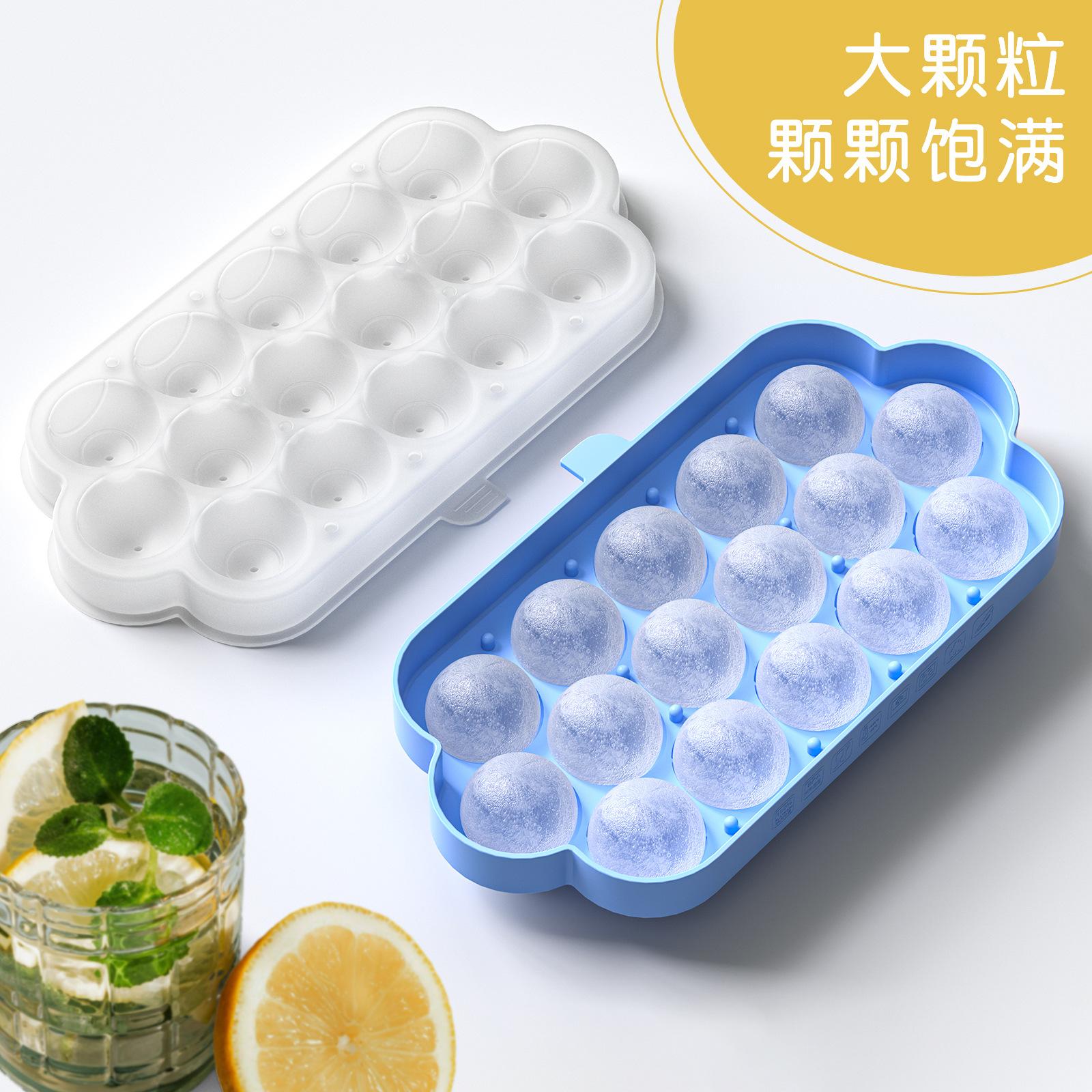 

Food grade upgraded billiards ice grid mold Ice Hockey ice box Easy demoulding ice making fast artifact