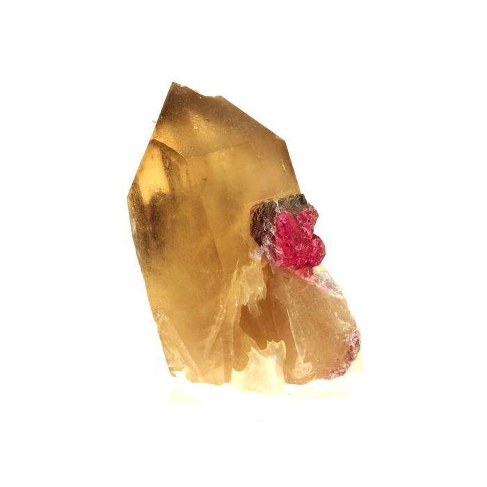 Pierres et Minéraux. Quartz + Tourmaline. 807.0 ct. Pederneira mine, Minas Gerais, Bresil.