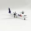 Airplane Models 1/400 Scale 20cm Air FEDEX Airways ATR Model Planes Diecast Metal Toys Aviation W Wheels Landing Gears