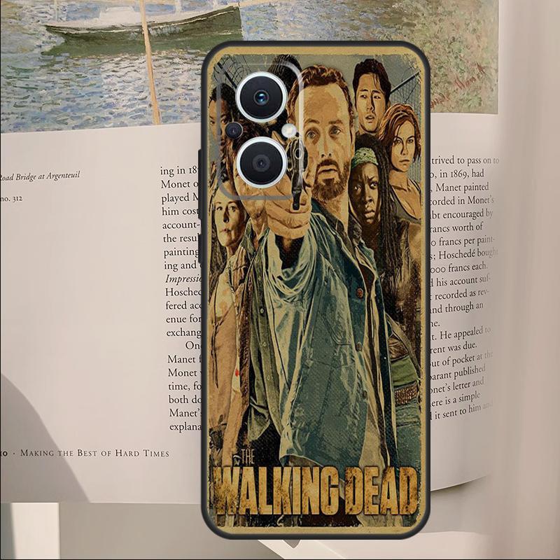 Walking Dead TWD Cover For OPPO Reno 11F 12F 13F 14F 14 10 11 13 Pro 7 8 Lite OPPO Find X8 X6 X5 X9 Pro Case