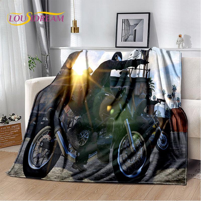 Grand Theft Auto GTA Game Gamer Soft Plush Blanket,Flannel Blanket Throw Blanket for Living Room Bedroom Bed Sofa Picnic Cover