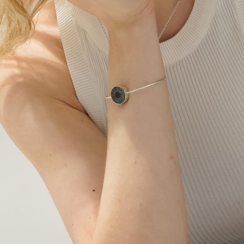 OOV OOVOO UNISEX BANGLE (Silver)