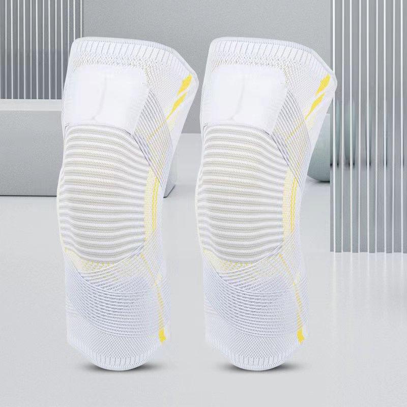 Nylon Strap Sports Knee Pads Pressurized Anti Slip New Basketball Running Warm and Breathable Protective Gear Fitness
