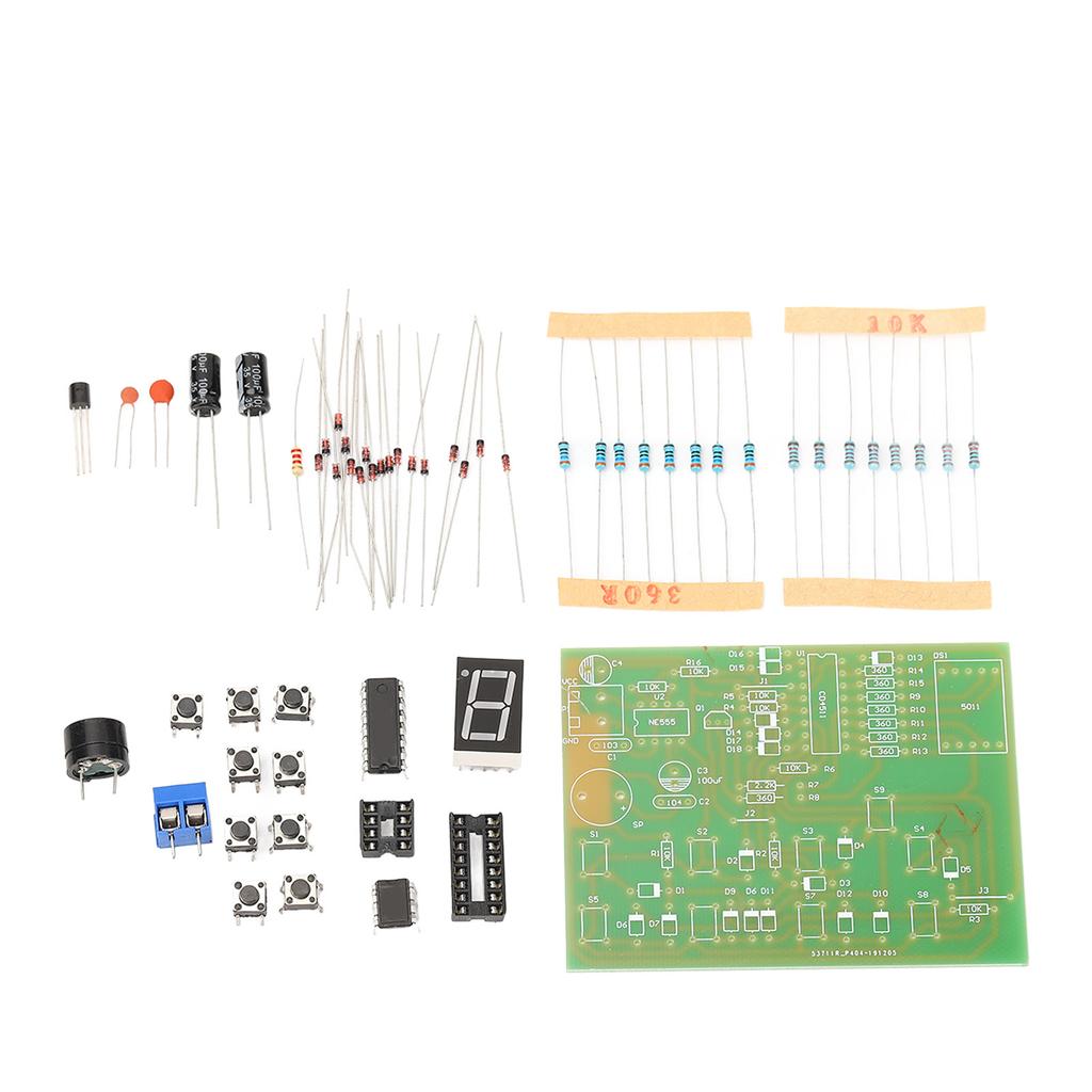 CD4511 Achtfach Digitaler Antwortgeber Experimentierbausatz Elektronischer DIY-Bausatz Vernünftiger Schaltkreis Antwortgeber