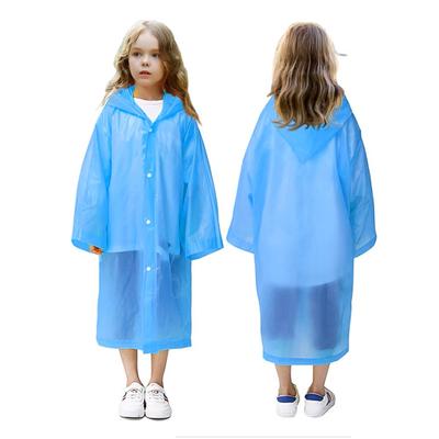 Imperméable Léger Imperméable Enfants Portable Mode Imperméables Pour Garçons Filles Vestes de Pluie d'extérieur Vêtements Poncho Réutilisable