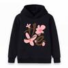 Kids Boys Girls Pullover Hoodie, Cute HE Skatepark Worlds Floral Heart Print Casual Soft Hooded Sweatshirt for Daily Wear Sports Outdoor Activities Fo