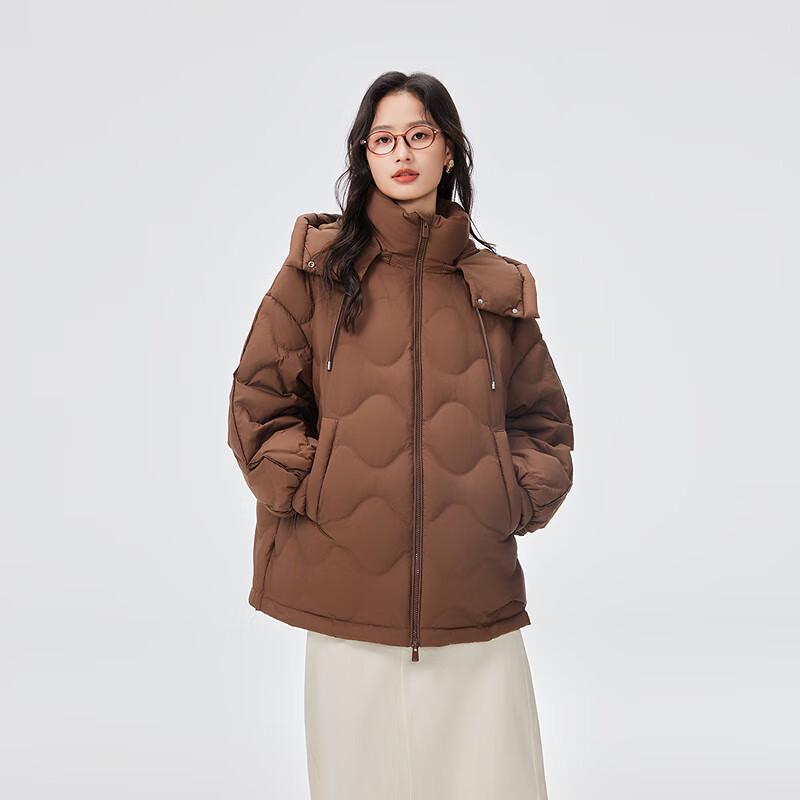 

Aolaiyi Women s Short Hooded Down Jacket L (165/88A)