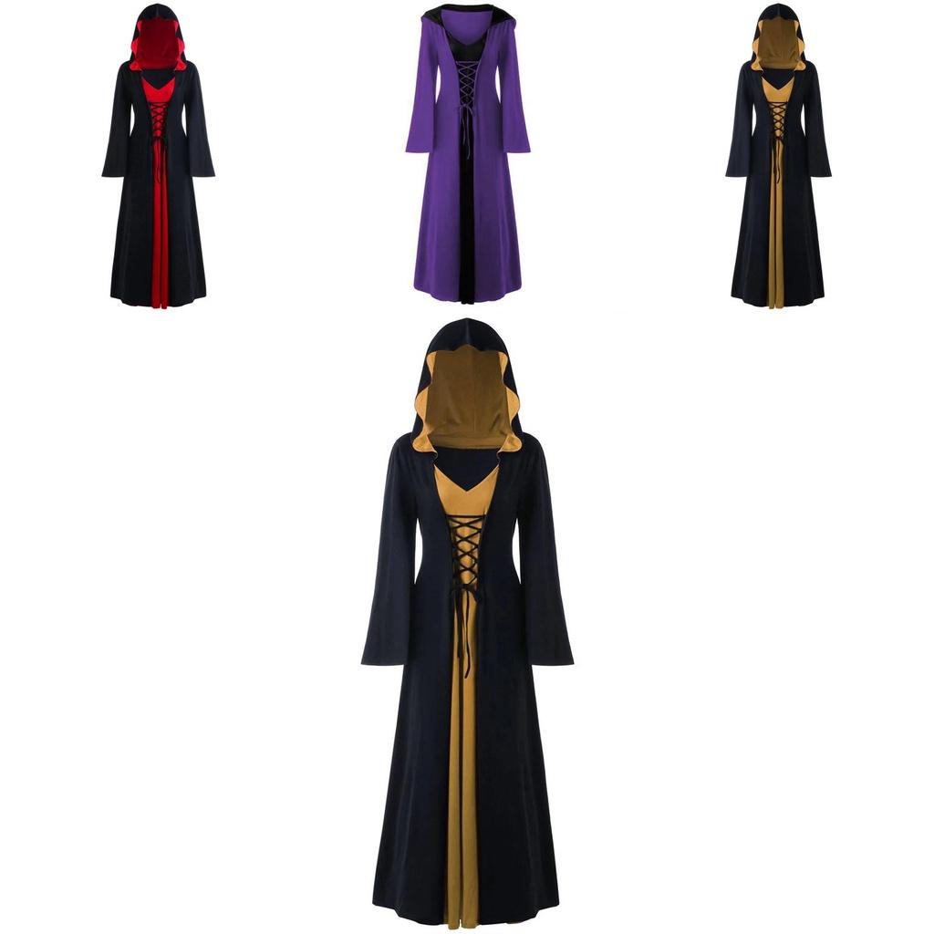 Alluring Lace Up Ladies Renaissance Dress Ideal For Halloween And Costume Parties