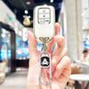 Auto Keyless For Honda Crv Xr-V Cr-V Fit Civic Accord Hr-V Hrv City Odyssey 4 Buttons Tpu Car Key Cover Case Shell Fob Holder