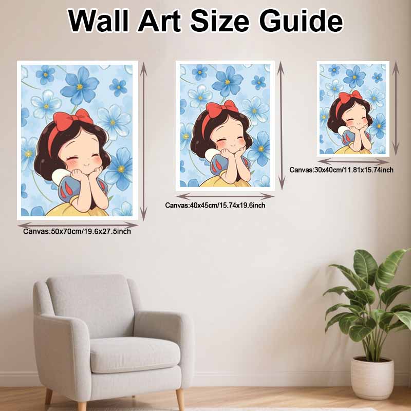 Disney Diamond Painting Kit Snow White Style Home Decor Craft Perfect Gift Idea Diamond Art