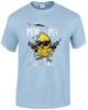 New pew pew madafakas tshirt crazy duck funny novelty retro xmas gift tee top