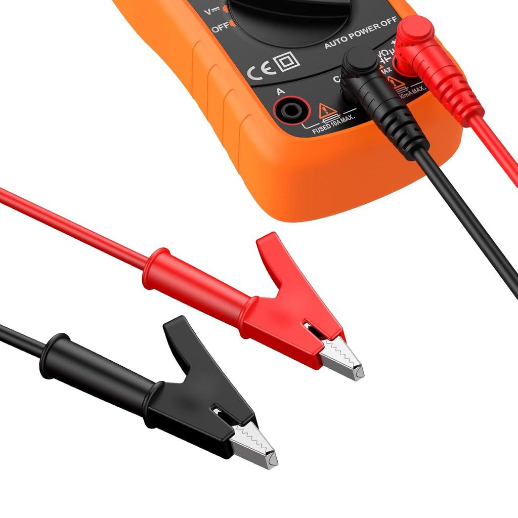 Alligator Clips To Banana Plug Test Cable Lead Connector Dual Probe Crocodile Clip Electrical Test Lead for Multimeter Testing