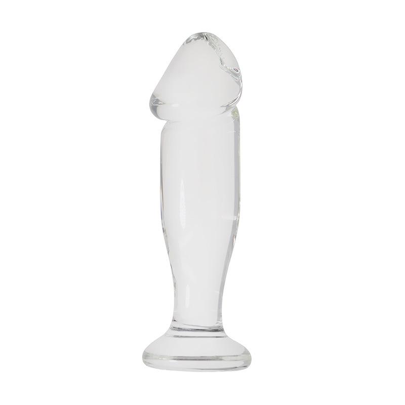 Kristal Cam Penis Anal Tıpa Arka Avlu Mastürbasyon Krizantem Uyarımı Erkekler ve Kadınlar Arka Avlu Doruk Oyuncakları Yetişkinler için