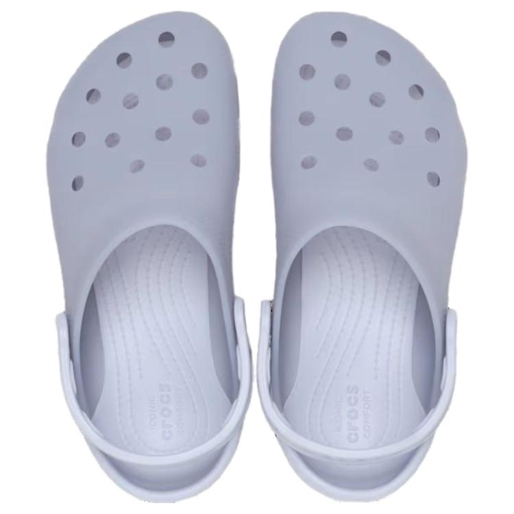 Crocs Frosted Clog Fashionable Comfortable Clogs Unisex clogs Light-Purple 210928-5BR