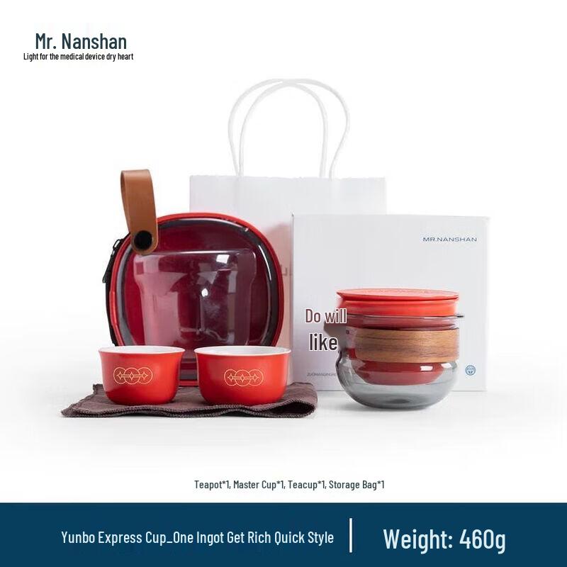 Nanshan Mr. Yunbo Portable Gongfu Tea Set