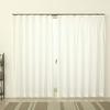 Lace UV Protection Rate Hard To See From Width 100 X Length 176 Set of 100 X 176 Curtains, Mirror, Insulated, 78.4%, Outside, "Charter", 4297, White,