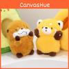 Fruit Capybara Kiwi Peach Plush Toy Animal Fruit Stuffed Doll Transformed Set