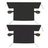 Universal Car Windshield Snow Cover Thick Anti-Frost Sun Shade with Magnets & Reflective Strips All Season Protection Snow Shield