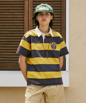 PENFIELD Mtn Div Rugby T-Shirt Yellow_Fr2Kt26U