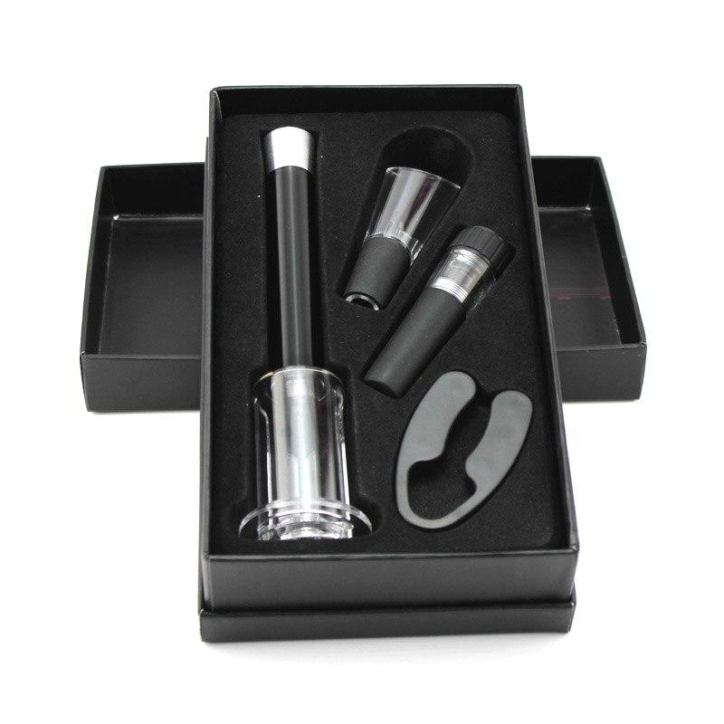 

Pneumatic Wine Cork, Wine Pour, Wine Cork, Paper Guillotine, Vacuum Wine Cork, 4-Piece Gift Set | Gift Opener |