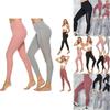 Fitness-Leggings mit hohem Bund für Damen mit Seitentaschen und stützender elastischer Passform