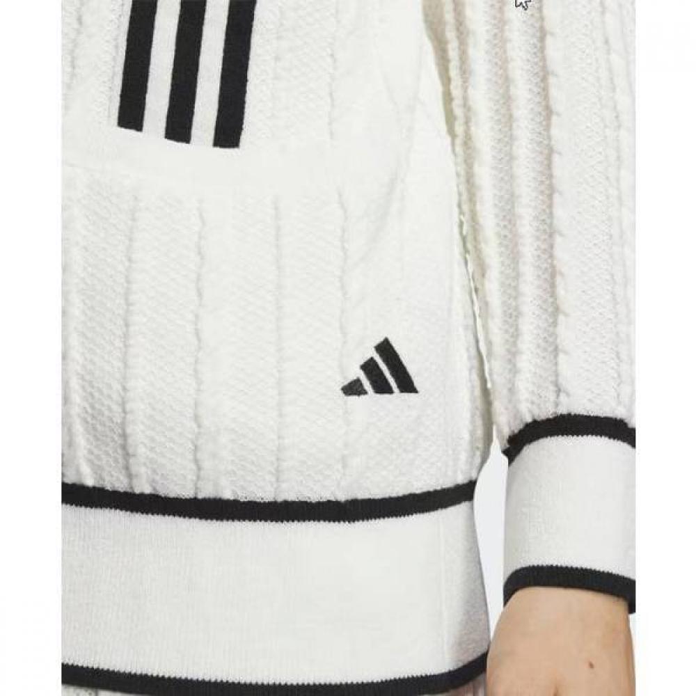 Adidas Golf Cable Pattern Cardigan In6624
