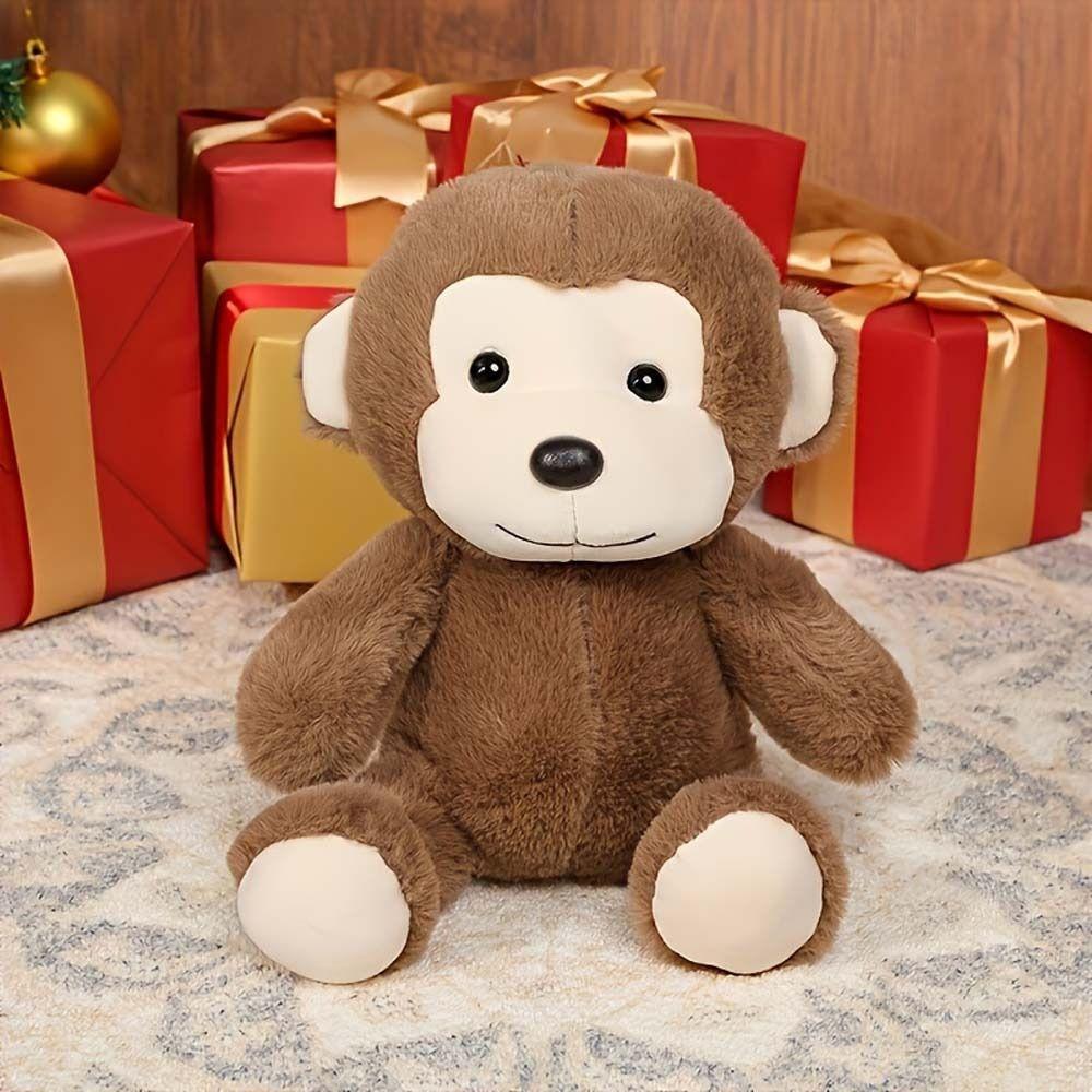 Stuffed Pillow Plush Monkey Toy Super Soft Monkey Stuffed Animals Kids & Adults