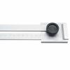 CarAngels Woodworking Ruler, Gauge, Sliding Square, Carpenter's Square for Measuring and Marking, Carbon Steel, Scribing Tool (250mm)