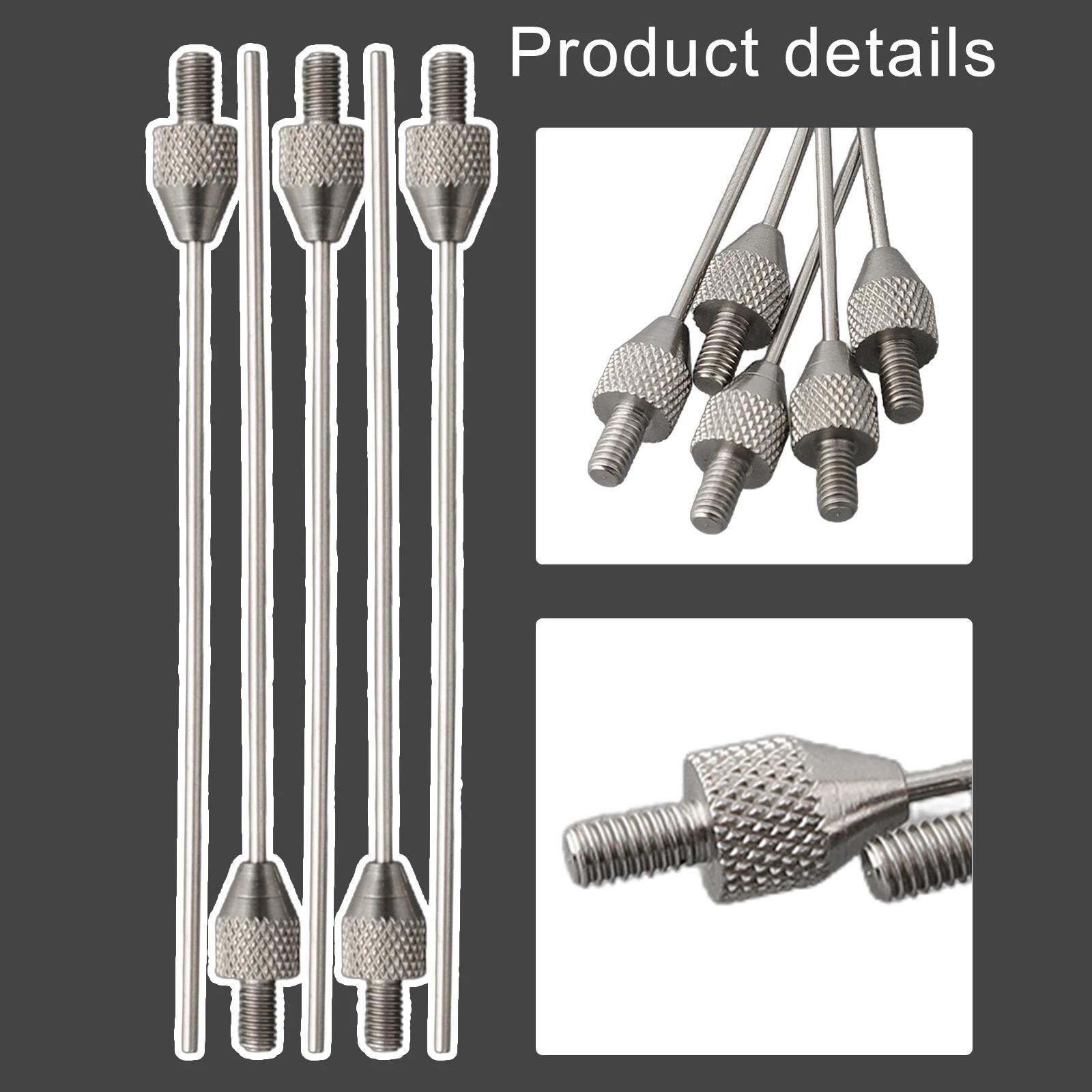 5Pcs Needle Contact Points For Dial Indicator Depth Measure 1X50mm Length Tip M2.5 Stainless Steel Needle Contact Indicators China Mainland