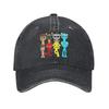 Sprunkis Cartoon Unisex Style Baseball Caps  Distressed Cotton Hats Cap Vintage Outdoor Activities Gift Snapback Cap