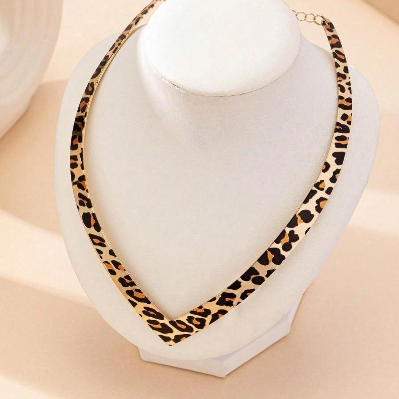 1pc Asymmetrical Geometric & Vintage & Exaggerated & Personalized & Fashionable & High-End Collar Necklace, European And American Style