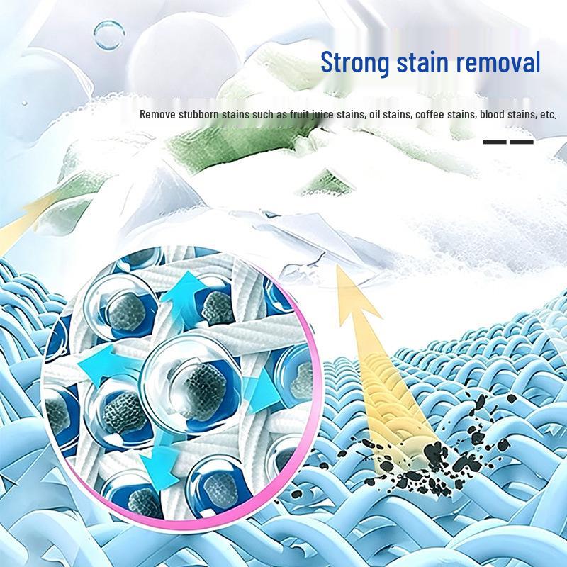Active Oxygen Stain Remover & Bleach for Whitening White Clothes - Large Quantity Discount Available