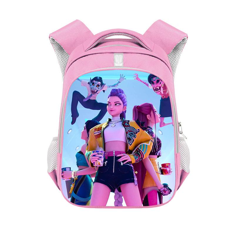 Witch Hunters Children'S School Bag Student Printing Large Capacity Storage Backpack Casual Burden Reduction Wear-Resistant Backpack