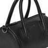 Bag Shoulder Small Black Leather Genuine Leather LEATHER BAG DRUM MINI BLACK [KLON] Men's Women's
