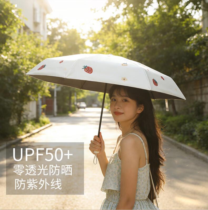 Heaven Umbrella Sunscreen and UV Protection Sunshade Umbrella Lightweight and Portable Folding Sunny Umbrella for Women