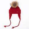 Heavy Thickened% Pure Cashmere Hat Men's and Women's Autumn and Winter Warm Ear Protector Knitted Hat Hairball Hat Cold Hat