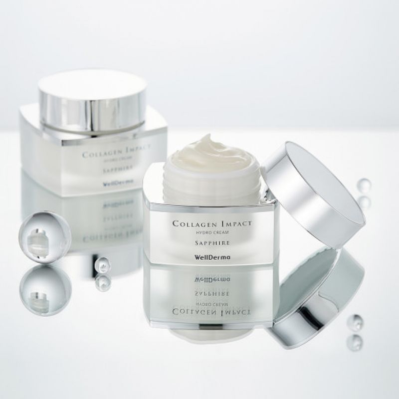 

[Wellderma] Sapphire Collagen Impact Hydro Cream 50 г / Крем с коллагеном / Питательный крем