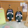 Cute Cartoon Animals Photocard Case Soft Fluffy Bag Keychain Student Card Holder Photo Card Holder Gifts Cards Sleeve