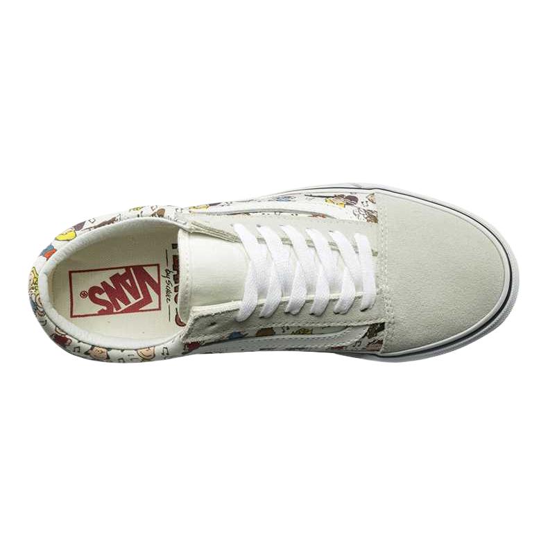 Peanuts X Vans Old Skool The Gang Unisex Sneakers White Multi-Color VN0A38G1QVW