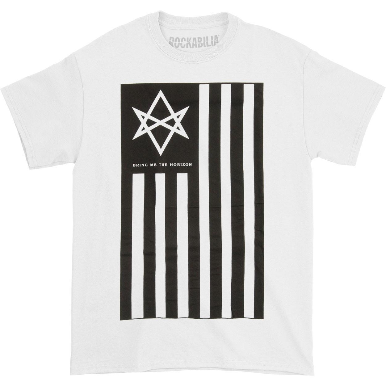 Men s Bring Me The Horizon Antivist T-shirt X-Small White XL
