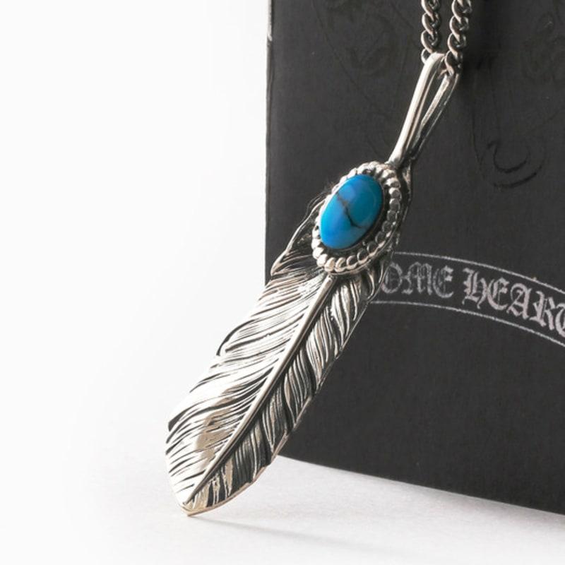 SHOVEOFF SVN-2007 Turkusowy Naszyjnik z Kotkiem