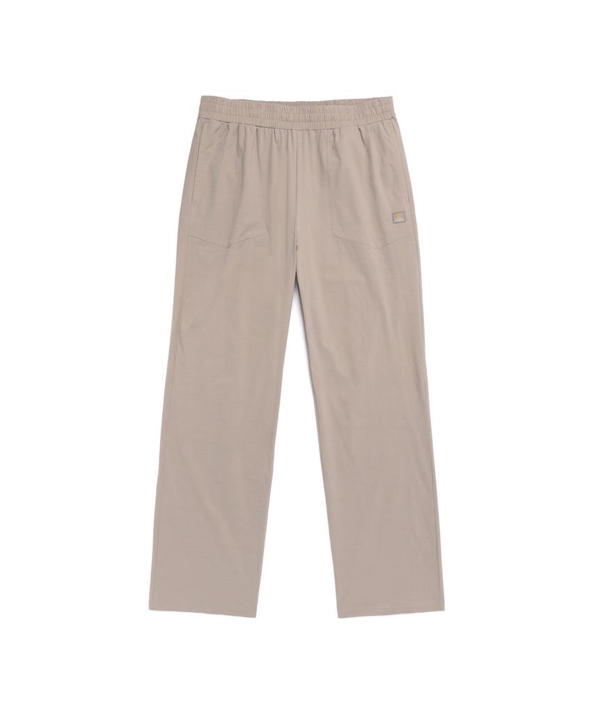 NATIONALGEOGRAPHIC N262Upt991 Frozen Air Semi-Overfit Straight Pants Oak Beige
