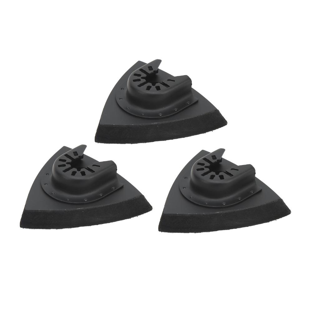 Triangle Shape Oscillating Multitool Sanding Pad Quick Release Sanding Pad  Mechanical Maintenance