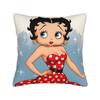 Anime B-Betty Boops Pillowcase Soft Polyester Cushion Cover Decorations Throw Pillow Case Cover Home Square 45X45Cm